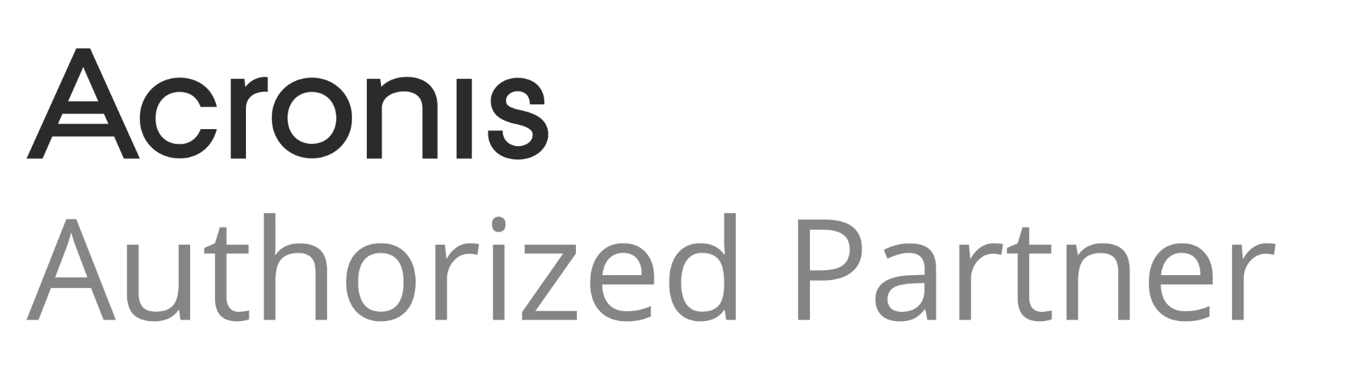 Acronis Authorized Partner